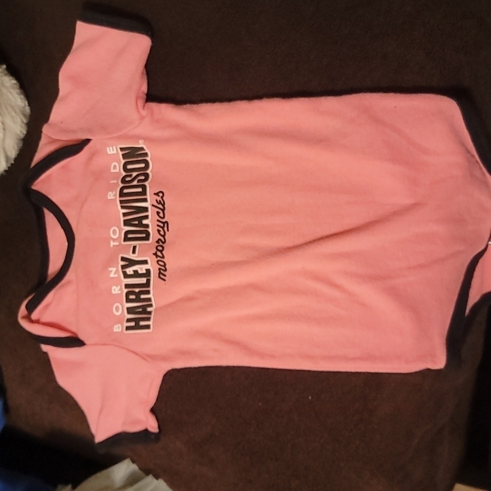 Harley-Davidson Motorcycles Pink Onsie